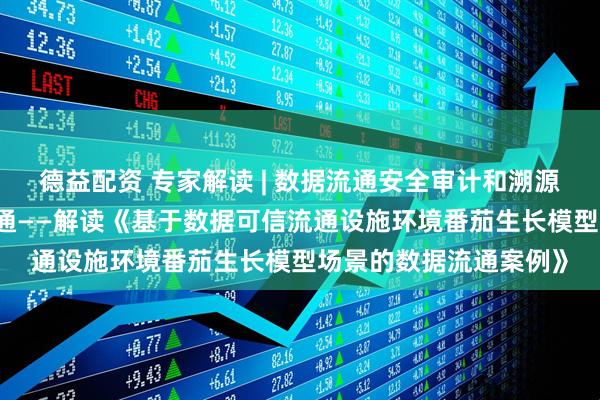 德益配资 专家解读 | 数据流通安全审计和溯源 助力农业数据要素流通——解读《基于数据可信流通设施环境番茄生长模型场景的数据流通案例》