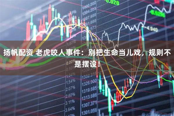 扬帆配资 老虎咬人事件：别把生命当儿戏，规则不是摆设！
